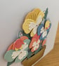 Handmade Die Cut Pansy Birthday Card - Image 5