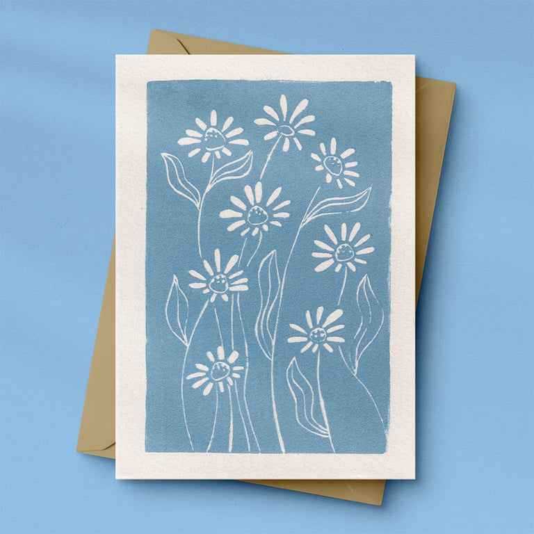 Daisies Greetings Card