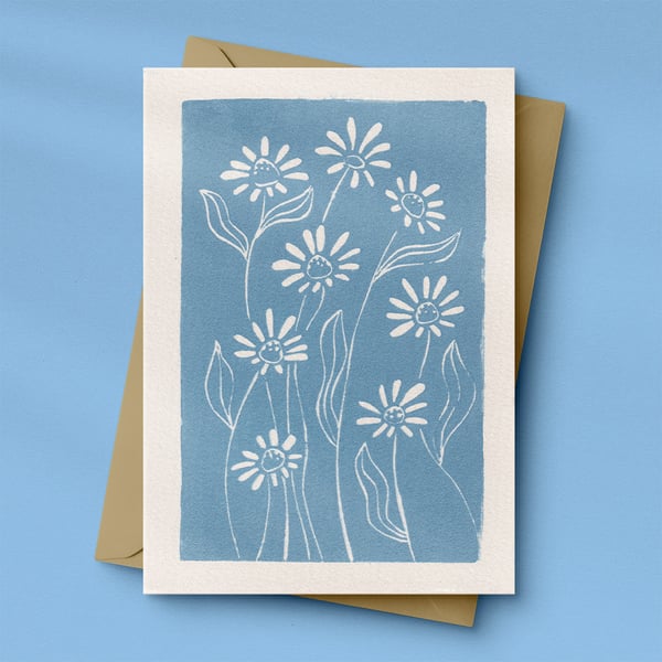 Daisies Greetings Card