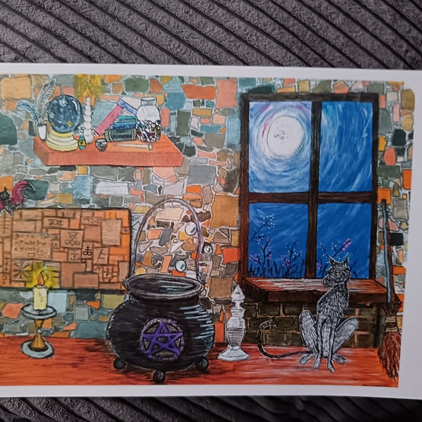 Dreams in the Witch House: A4 Print