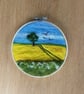 Needle felted landscape of the countryside  - Image 3