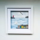 Cornish Coastal Wall Decor, Beachcombed Art