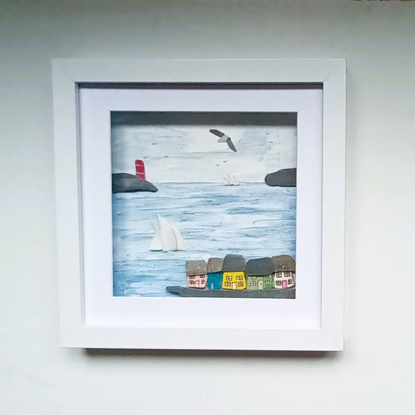 Cornish Coastal Wall Decor, Beachcombed Art