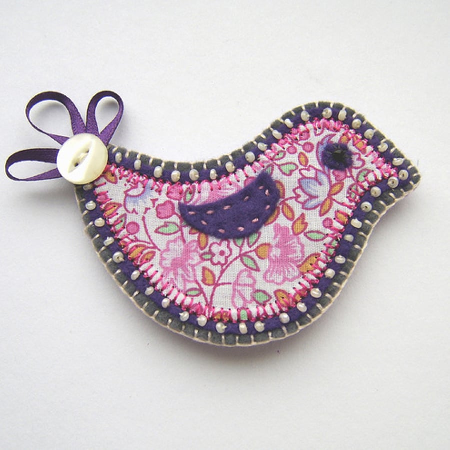 Bird Brooch