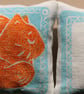 Handprinted Cat Lavender Bag - Image 5