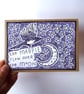 Magpie Moon Card - READY TO SHIP - Image 2