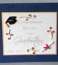 Quilled graduation congratulations card, personalised - Image 4