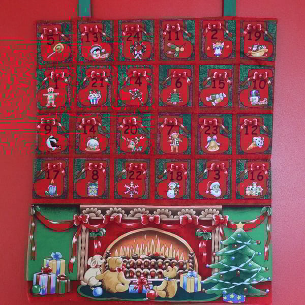 Around the Fireplace Advent Calendar