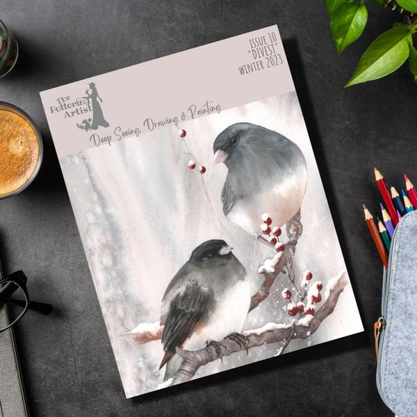 Art Magazine - Drawing & Painting - The Pottering Artist Issue 10