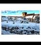 Snowshill St Barnabas Church In The Snow Cotswolds Photograph Print - Image 2