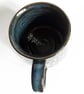 Black Grey Patterned Mug - Hand Thrown Stoneware Ceramic Mug - Image 5