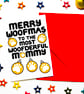 Christmas Card From Dogs, Puppies, Furbaby For Dog Mummy, Mum, Mom, Mam  - Image 3