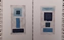 Handstitched Geometrics Colourful Combinations Squares & Rectangles Art Pieces