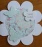 Flower Shaped Thank You Card - Thanks a Bunch - Image 1
