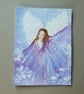original art hand painted angel painting ( ref FA9 G1 )