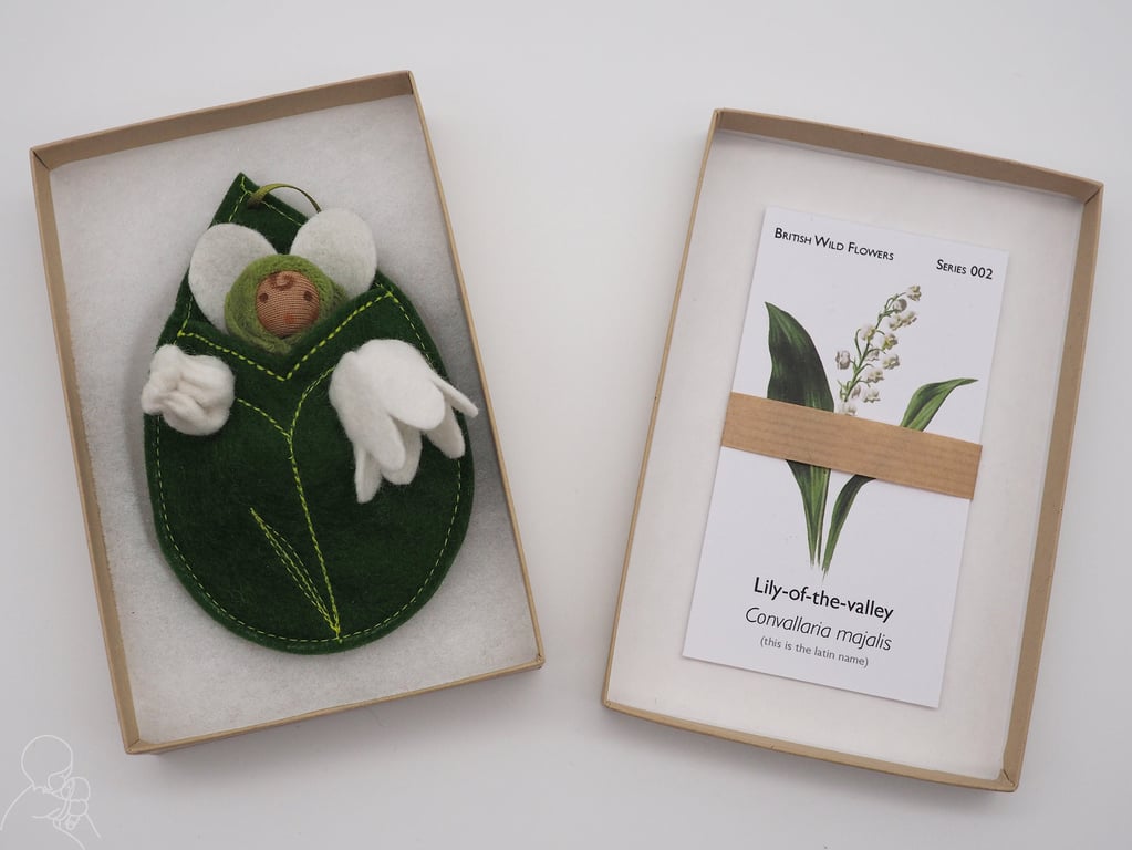 Lily flower fairy doll 