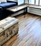 Corner Office Desk - Two Boards, Custom Made From Reclaimed Scaffold Boards And  - Image 9