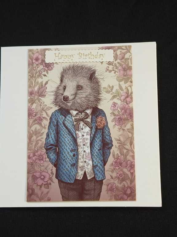 Quirky birthday card 