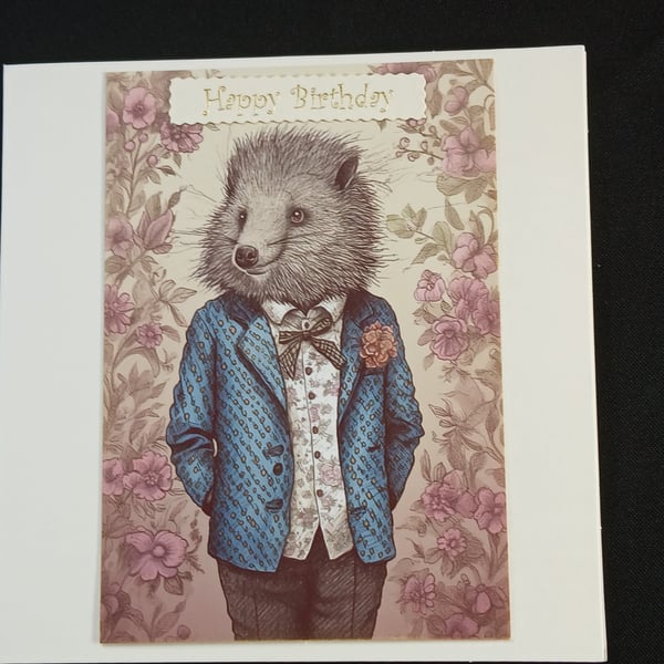 Quirky birthday card 