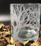 Large Spooky Trees Tealight Holder for Halloween - Image 2