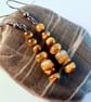 Tiger's Eye Earrings - Handmade In Devon - Image 6