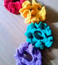 Colourful Crochet Scrunchies  - Image 1