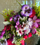 Beautiful pink door wreath - Image 5