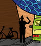 Overground Snake on Thicket Road (a British Transport dystopia) - Giclee Print - Image 3