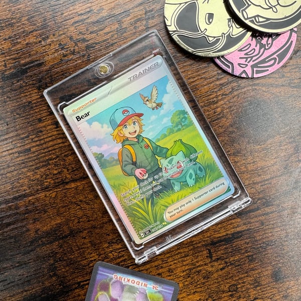 Custom Pokémon-Style Holographic Card