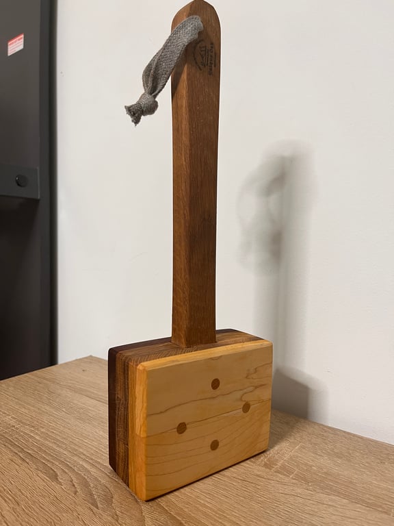Wooden mallet made of hardwood -2