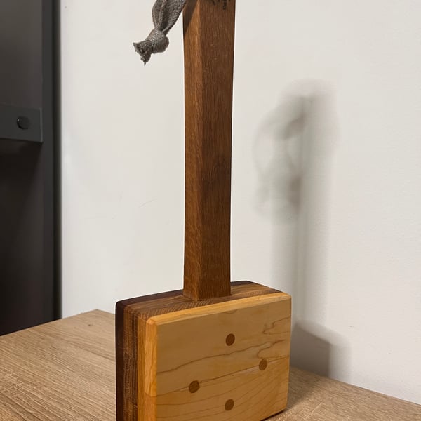 Wooden mallet made of hardwood -2