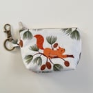 Mini Coin Purse Keychain - Woodland animals