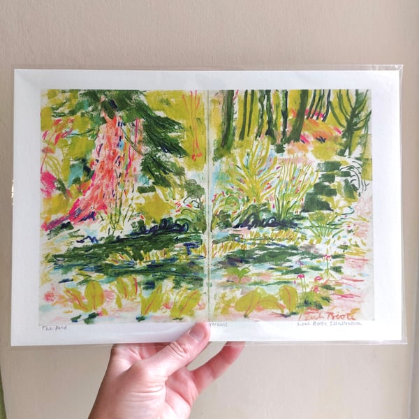 A4 Down by the Pond