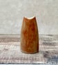 Handmade ginger cat vase - Image 3