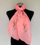 Fairies Scarf Magical Fashion Accessory. Pink. Lightweight