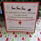 Christmas Eve Wish Bracelet - Father Christmas