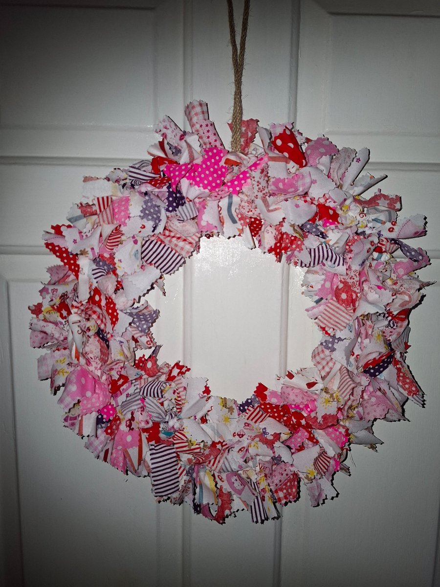 Rag wreath 