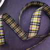 Cornish Tartan Ribbon 16mm