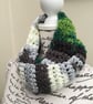Favori Batik Chunky Crocheted and Soft Neck Cosy Infinity Scarf.