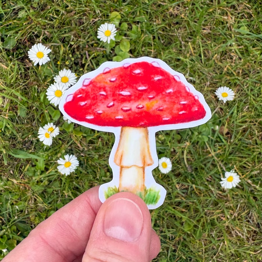 Toadstool Sticker