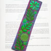 Free Machine Embroidery Bookmark