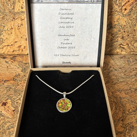 Handmade Pendant Necklace, Unique, Eco Friendly Gifts, One of a Kind