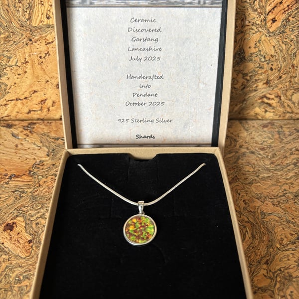 Handmade Pendant Necklace, Unique, Eco Friendly Gifts, One of a Kind