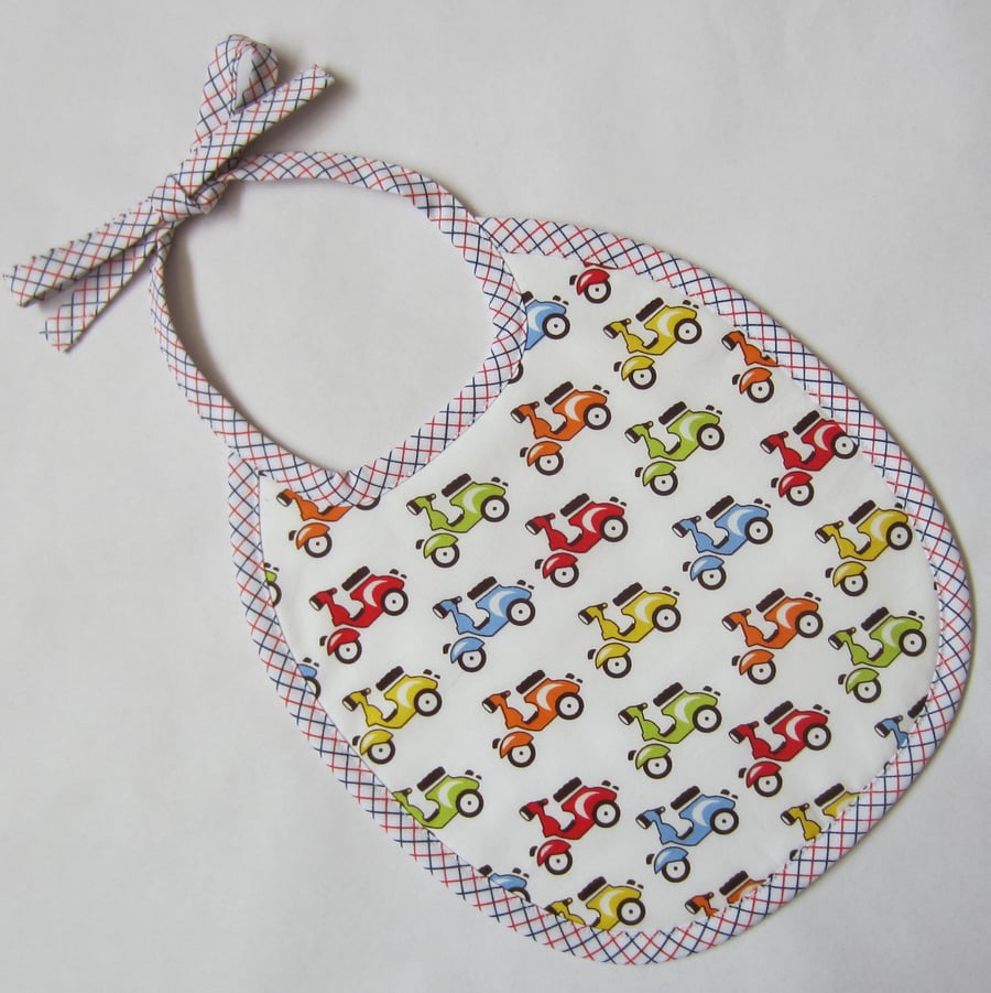 Scooters Babies Bib