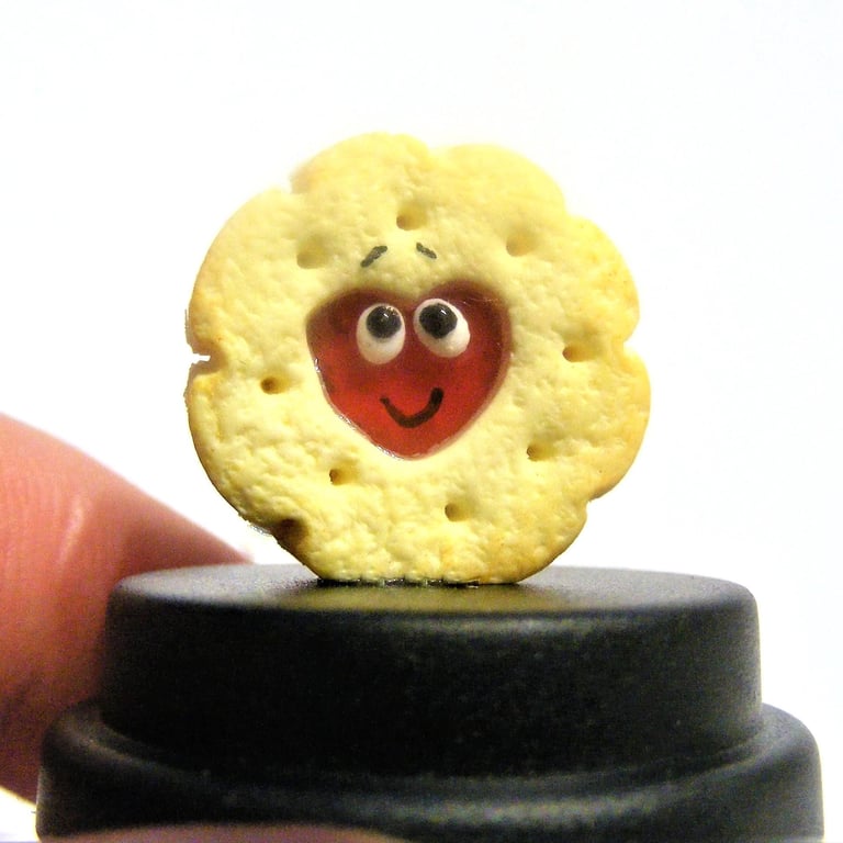Pet Jammy dodger, Pet Biscuit pet, Nostalgic food, Retro gift