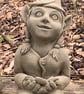 Poppy the Elf Gargoyle Stone Garden Statue - Image 1