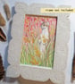 Little Weasel, small animal drawing, letterbox art gift, original art - Image 6