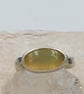 Opal Silver Ring, Handmade Rustic Design - Image 5