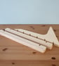6 Tier Display Shelf Stand with Grooves for Crafts Shows and Markets, Countertop - Image 10