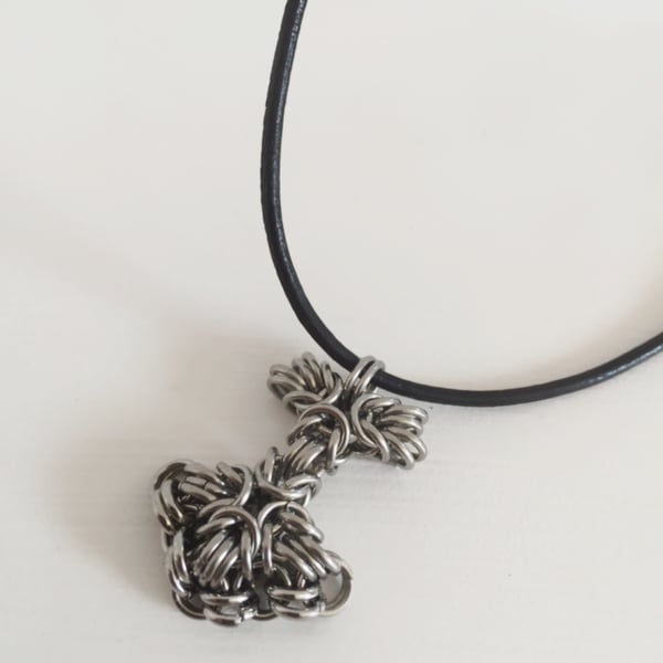 Thors Hammer Necklace, Mjolnir Pendant, Gift for LARP Guys 